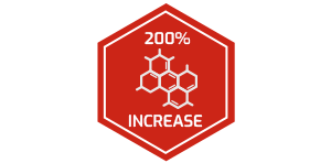Increase Glutathione levels over 200%